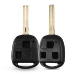 Lexus 2/3 Buttons Toy40 key shell(No logo/With logo)