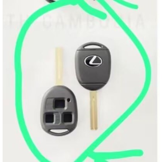 3 Buttons Toy40/Toy48 Lexus (With logo)