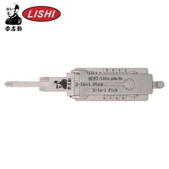 HU87 / HU134 Suzuki / 10-Cut / 2-In-1 Pick & Decoder / Door Locks Only