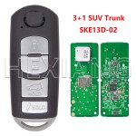 Mazda 315MHz FSK  ID49 Chip PCF7953P FCC: WAZSKE13D01