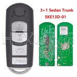 Mazda 315MHz FSK  ID49 Chip PCF7953P FCC: WAZSKE13D01