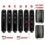 Smart Key For Mazda 3 CX-30 2019-2021 Keyless Remote PN BCKA-675RYA FCCID WAZSKE11D01 315Mhz 6A Chip