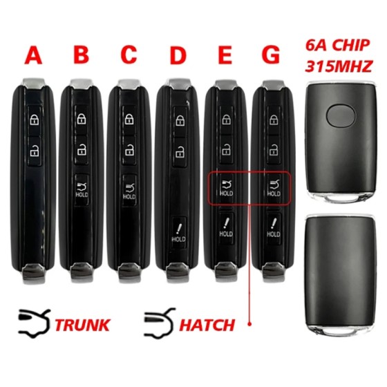 Smart Key For Mazda 3 CX-30 2019-2021 Keyless Remote PN BCKA-675RYA FCCID WAZSKE11D01 315Mhz 6A Chip