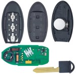 Nissan 2 Buttons 433.92Mhz 4A Chip S180144102/TWB1J701 (No logo/With logo)
