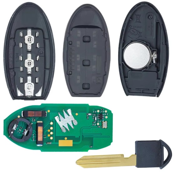 Nissan 2 Buttons 433.92Mhz 4A Chip S180144102/TWB1J701 (No logo/With logo)