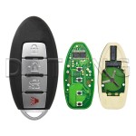 Nissan 2+1/3+1 Buttons 315Mhz ID46 Chip FCC ID: CWTWBU729 CWTWBU735 CWTWBU624(No logo/With logo)