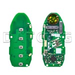Nisan 4+1 Buttons Sedan/SUV KR5TXN4 4A Chip 433.92FSK S180144803 (No logo/With logo)
