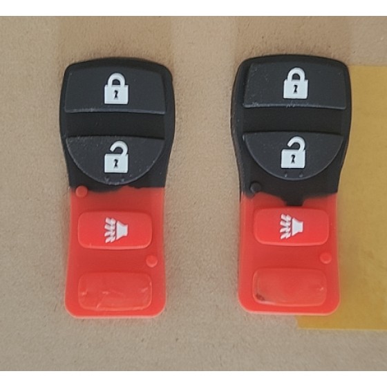 Nissan 2+1/3+1 Button Key Shell pad
