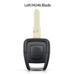 Remote Key Case 2 Button  HU43/HU100/HU46/YM28 Blade