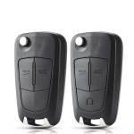 2/3 Buttons Fob Case Shell For Vauxhall Opel Astra H Corsa D(With logo)