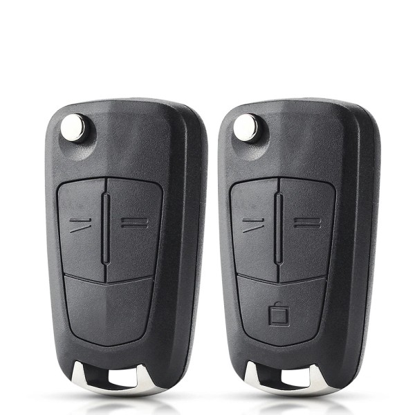2/3 Buttons Fob Case Shell For Vauxhall Opel Astra H Corsa D(With logo)