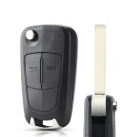 2/3 Buttons Fob Case Shell For Vauxhall Opel Astra H Corsa D(With logo)