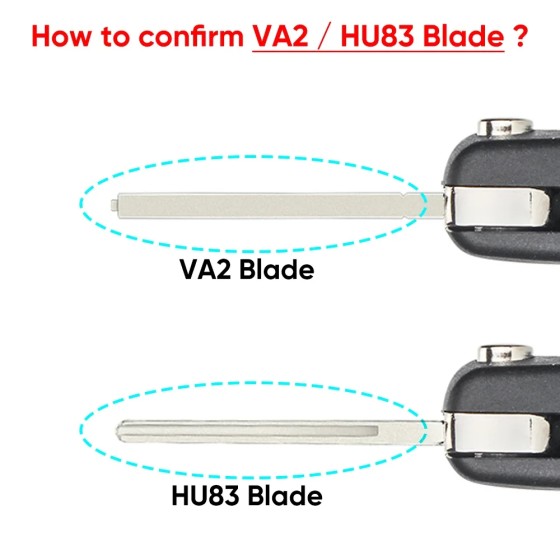 Car Key Case Lamp Buttons for Peugeot