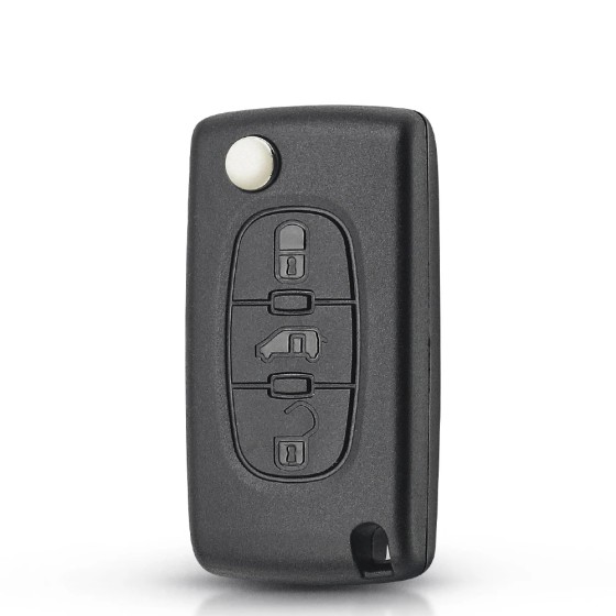Flip Remote Van Car Key For Peugeot Partner