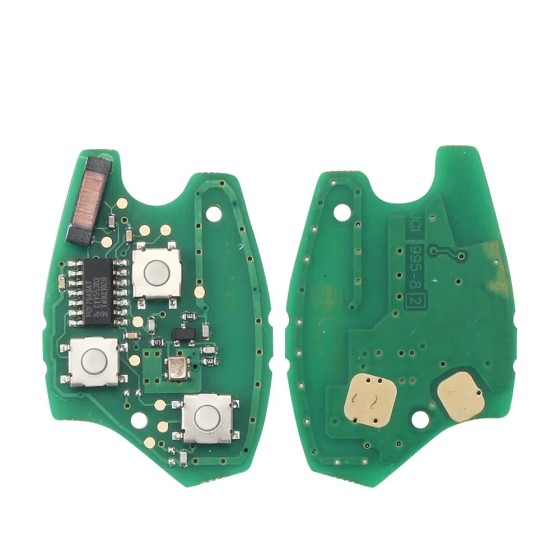 Renault 2/3BTN 433Mhz VA2/VAC102/NE73/HU136TE/NO153 Blade (PCF7946/PCF7947/4A Chip)(No logo/With logo)
