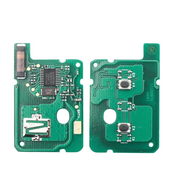 2/3 Buttons Remote Car Key 433mhz PCF7961M 4A for Renault(No logo/With logo)