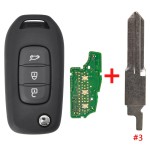 Renault Megane III FCC:CWTWB1G767 4A 434 FSK(No logo/With logo)