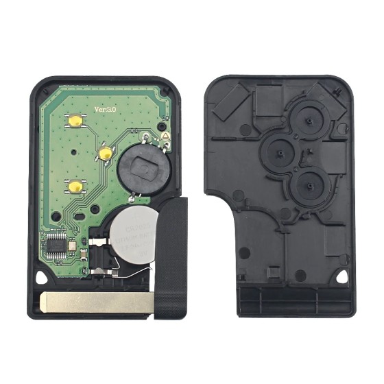 Smart Card Key 434Mhz ID46 PCF7947 Chip For Renault Clio Logan Megane 2 3 Scenic(No logo/With logo)