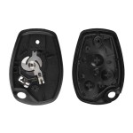 3 Button Car Key Shell For Renault NO153/VAC102/NE73/HU136TE/VA2 Key Shell (No logo/With logo)