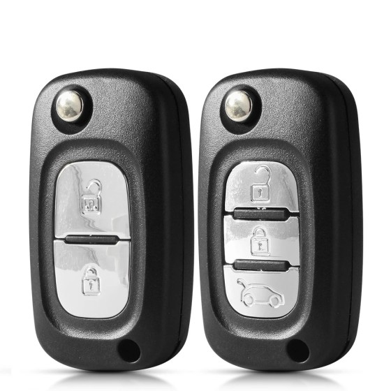 Filp Car Remote Key Case shell 2/3 Buttons NE72/VA2/HU83
