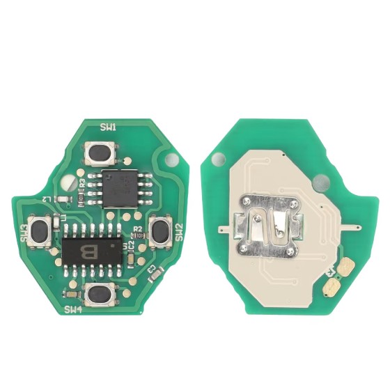 4 Button Remote Key Fob 4D60/4D62/G Chip CWTWB1U766 433/315MHz ASK (No logo)