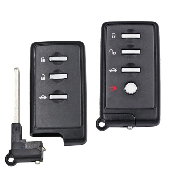 Subaru 3/4 Button Smart Remote Key Shell Case(No logo/With logo)