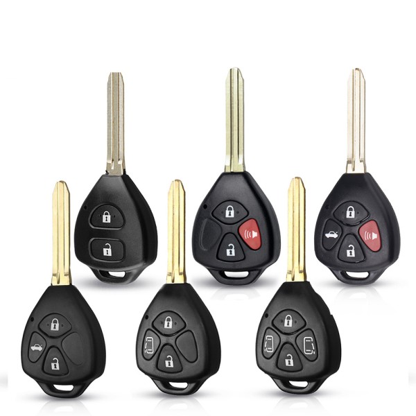 Toyota 2/2+1/3/3+1/4 Buttons TOY43 Blade (no logo/with logo)