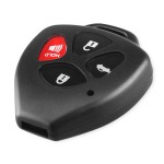 Toyota 2/2+1/3/3+1 buttons without blade(No logo/With logo)