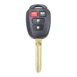 Toyota 2+1/3+1 Buttons TOY43 Blade(No logo/With logo)