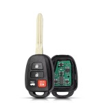 TOY 2+1/3+1 Buttons FCC: HYQ12BDM/HYQ12BEL 314.4Mhz (Without Chip/G Chip/H Chip) (NO logo)