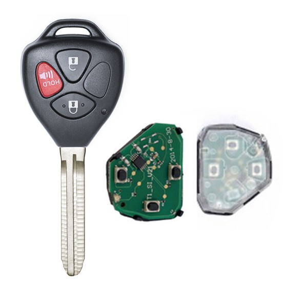 TOY 2+1 Buttons P/N:B42TA/B41TA 433MHz (No Chip/67 Chip/G Chip)