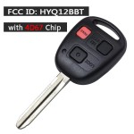 HYQ12BBT 314MHz/315Mhz 4D67/G Chip(No logo/With logo)