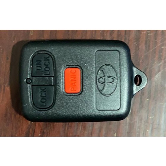 Toyota 2+1 Buttons remote case(With logo)