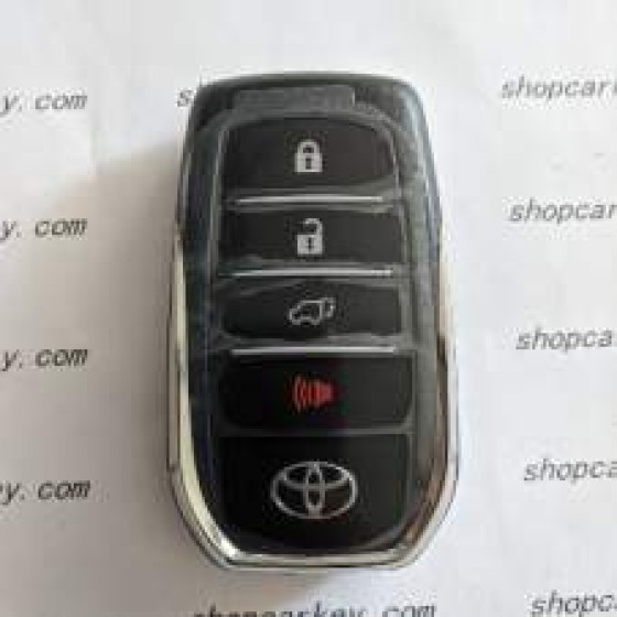 TOYOTA 3+1 Buttons SW4 Smart Key 433mhz FCC ID BM1EK