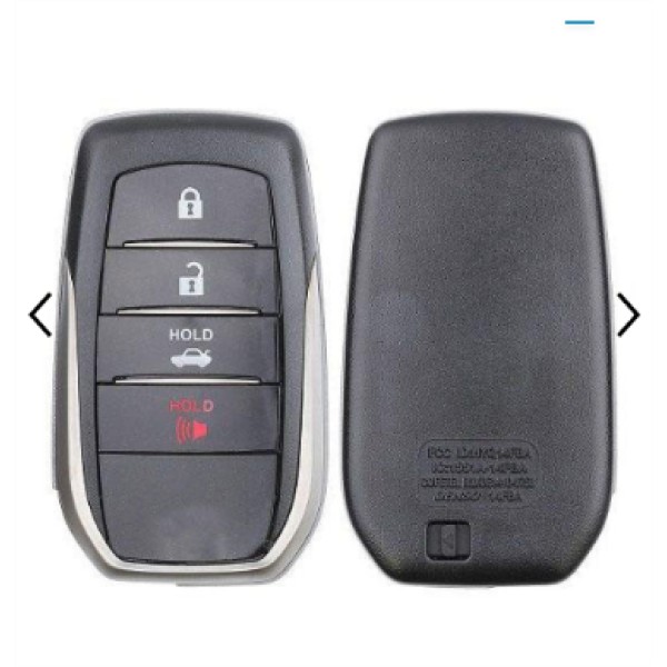 2016-2019 Toyota MIRAI / 4-Button Smart Key / PN: 89904-62020 / HYQ14FBA / AG Board 2110 (AFTERMARKET)