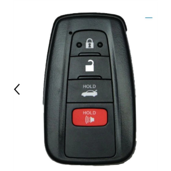 2019 Toyota Avalon / 4-Button Smart Key / HYQ14FBE / 0410 (AFTERMARKET)