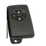 Toyota smart key shell 2/3/3+1/4 Buttons Silver/Black(No logo/With logo)