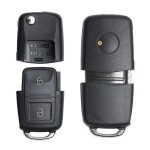 VW 2 Buttons 434MHz ID48 Chip 1J0 959 753 AG/CT/N(No logo/With logo)
