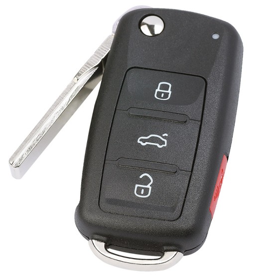 315MHz Keyless-Go Megamos AES ID88 FCC: NBGFS93N 5K0 837 202 BP(No logo/With logo)