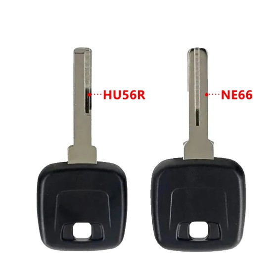 Transponder Car Key Shell NE66/HU56R Blade(No logo/With logo)
