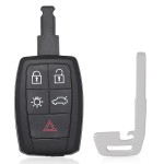 5 Button Remote Car Key Shell Case(No logo/With logo)