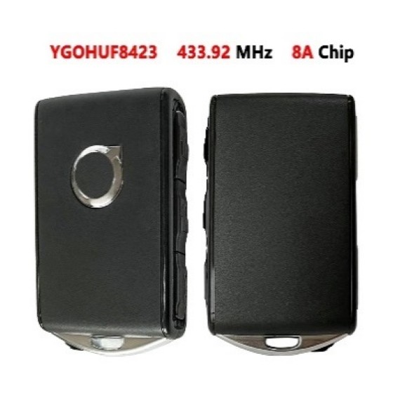 Original 4 Button Smart Remote Key 8A Chip 433Mhz