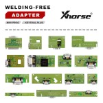Solder FreeAdapters for VVDMINIPROGandKEY TOOL PLUS