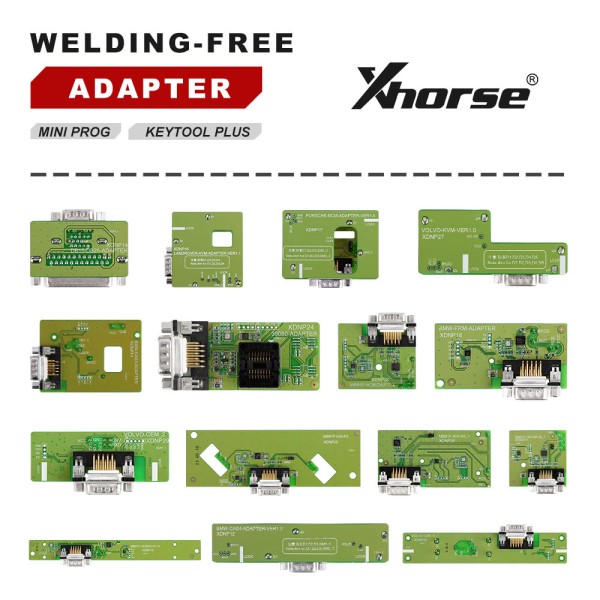Solder FreeAdapters for VVDMINIPROGandKEY TOOL PLUS