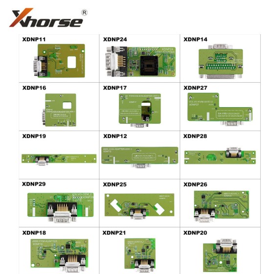 Solder FreeAdapters for VVDMINIPROGandKEY TOOL PLUS