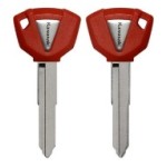 Kawasaki Moto key shell