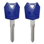 Kawasaki Moto key shell