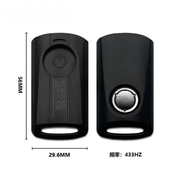 Motorcycle Remote Control Key ID49 Chip smart key card(NVX155 - 433MHZ)