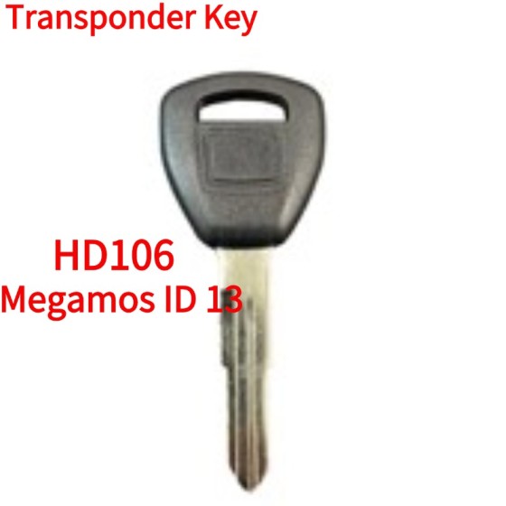 Honda / Acura HD106 Transponder Key Megamos ID 13 (OEM chip )