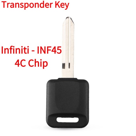 1997-2001 Infiniti - INF45 Transponder Key (4C Chip)
